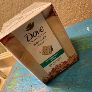 Dove Holiday Treats limited edition peppermint bark beauty bars